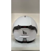KASK MT ATOM 2 A11 ÇENE AÇILIR PARLAK BEYAZ