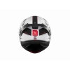 KASK MT BRAKER SV CHARM A1 MAT SİYAH/BEYAZ