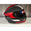 KASK MT GENESİS SV CAVE A5 ÇENE AÇILIR MAT SİYAH/KIRMIZI