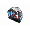 KASK MT STINGER YOZU A7 PARLAK MAVİ/BEYAZ