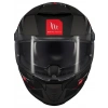 Mt Helmets Kask mt Thunder 4 Sv Luminence D1 Mat Gri/siyah