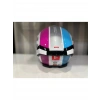 Mt Helmets Kask Mt Thunder 4 Sv Tears C8 Parlak Inci Beyaz/Pembe
