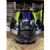 Mt Helmets Kask mt Thunder 4 Sv Valıant B2 Parlak Gri Mor Sarı