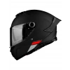 Mt Helmets Kask Thunder 4 Sv Solıd A1 Matt Black Şeffaf Vizör