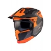 Mt Helmets Streetfighter Sv S Totem B4 Mat Turuncu
