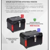 REXX 60 LİTRE ABS MOTOSİKLET ARKA ÇANTA - SİYAH