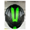 Sway Kask SW-865 Mat Grey/green Güneş Gözlüklü