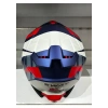 Sway Kask SW-865 St Blue/red Güneş Gözlüklü