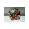 Sway Kask Sway Sw 820 Badboy Full Face Gümüş Vizör