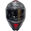 Sway Kask Sway Sw 865 Space Black Red Güneş Gözlüklü