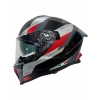 Sway Kask Sway Sw 865 Tıtan Black White Red Güneş Gözlüklü