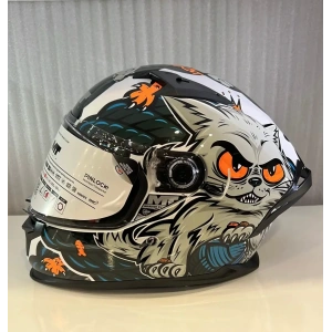 KASK MT BRAKER SV THE KING A7 PARLAK MAVİ