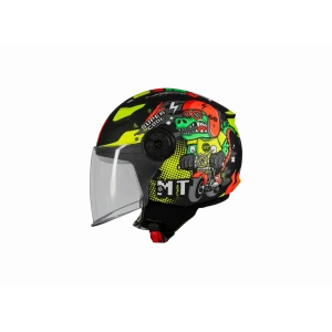 KASK MT ÇOCUK LITE DİNO A1 MAT SİYAH