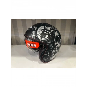Mt Helmets Kask mt Lemans 2 Sv Breakout B2 Mat Şeffaf Vizörlü