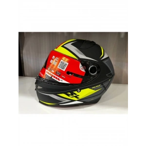 Mt Helmets Kask mt Revenge 2 S Hatax C3 Mat Yellow