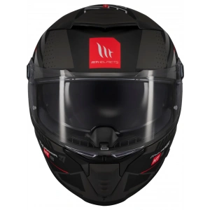 Mt Helmets Kask mt Thunder 4 Sv Luminence D1 Mat Gri/siyah