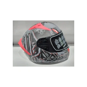 MTS Kask Mts Pro 801 Dreaka Güneş Gözlüklü Antresit/kırmızı