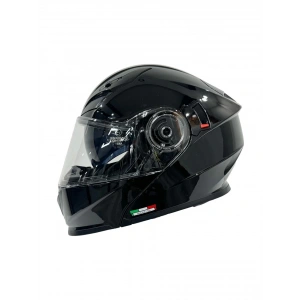 Sway Kask Sway 926 Parlak Siyah Çene Açılır