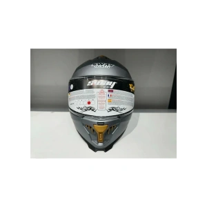 Sway Kask Sway SW-865 Mat Gri Güneş Gözlüklü