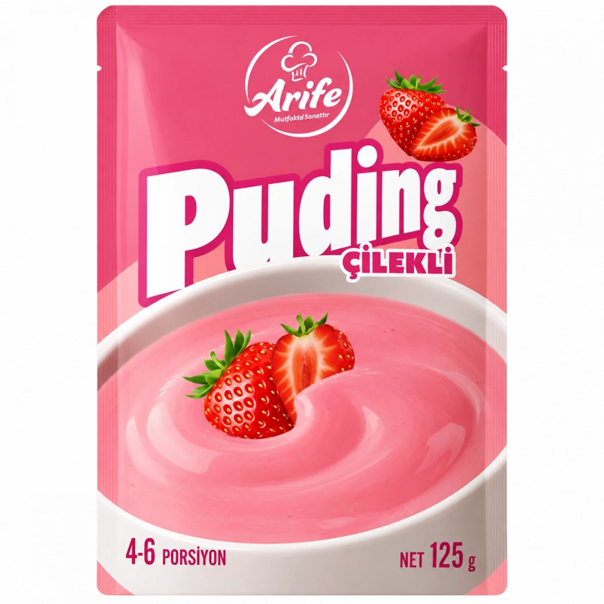 Arife Çilekli Puding 125 GR