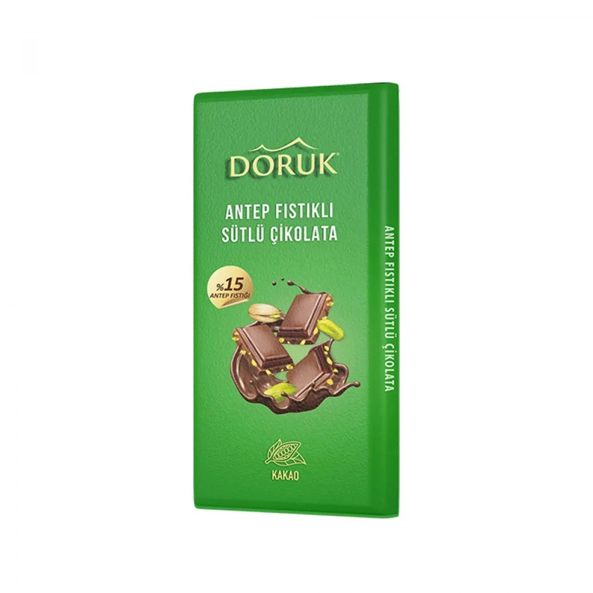 Doruk Antep Fıstıklı Tablet Çikolata 80 g