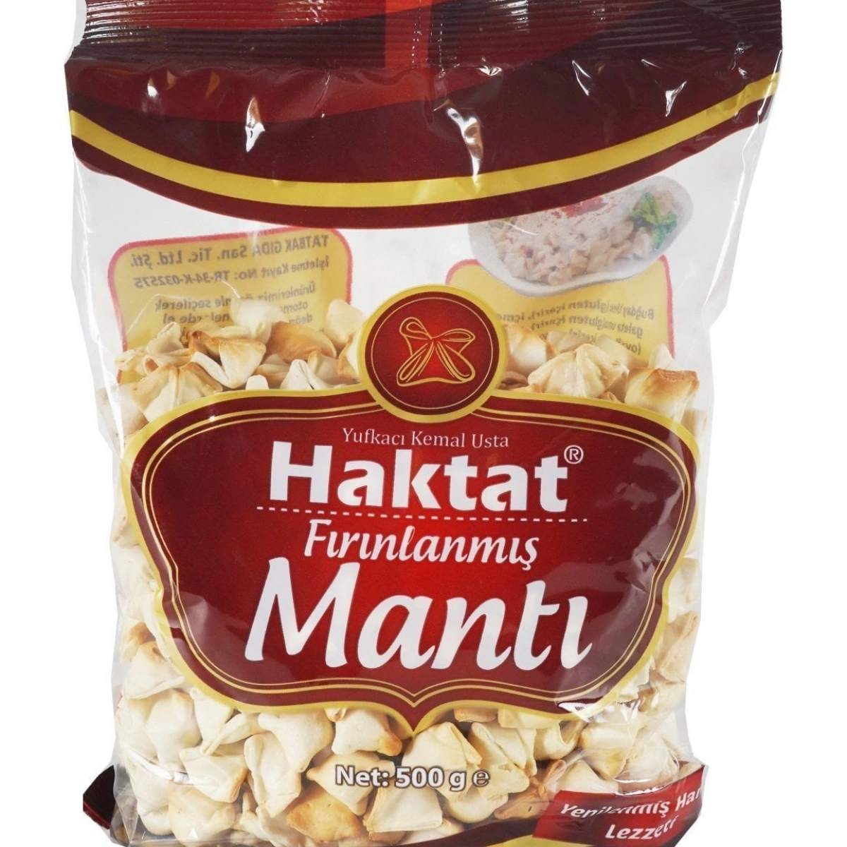 Fırınlanmış Mantı 500Gr
