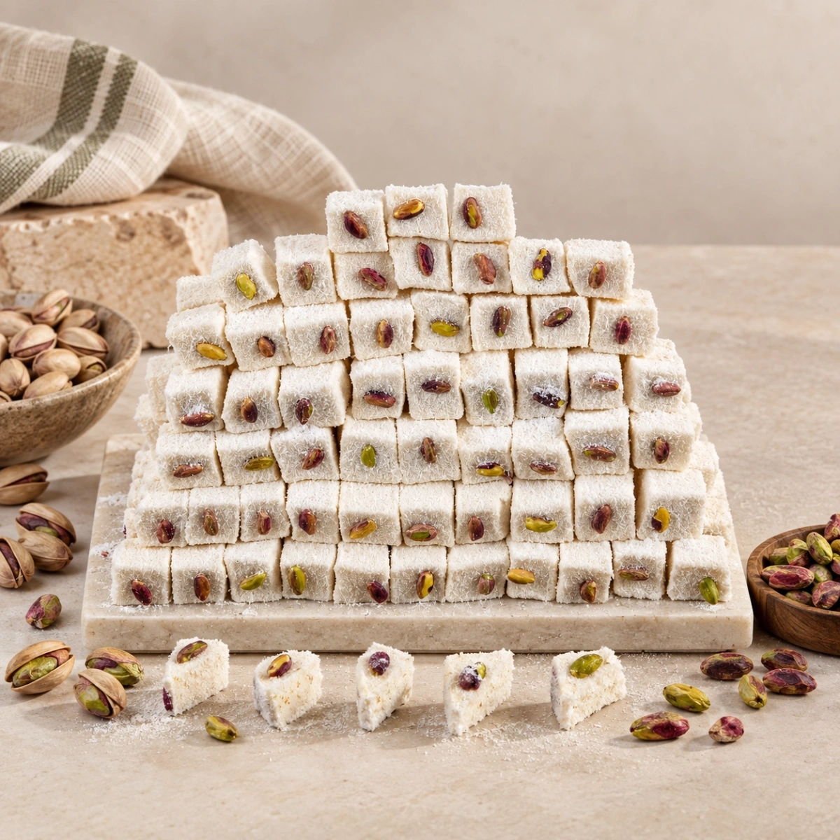 Fıstıklı Sultan Lokum 1 Kg