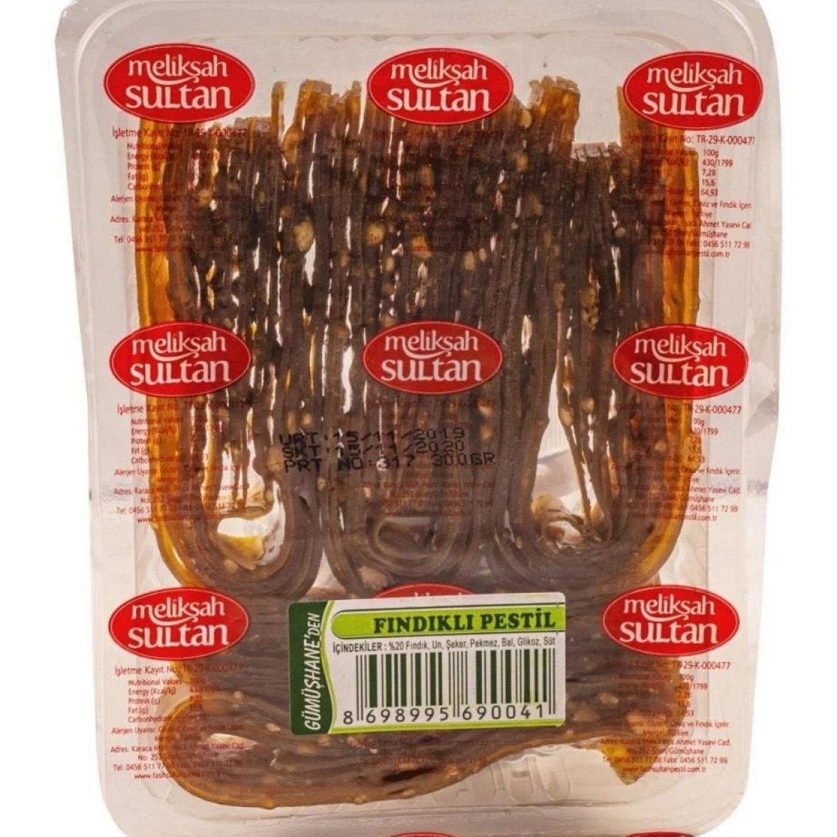 Gümüşhane Fındıklı Pestil 200 Gr