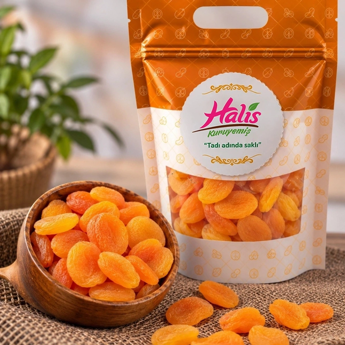 İri Kuru Kayısı 500 Gr