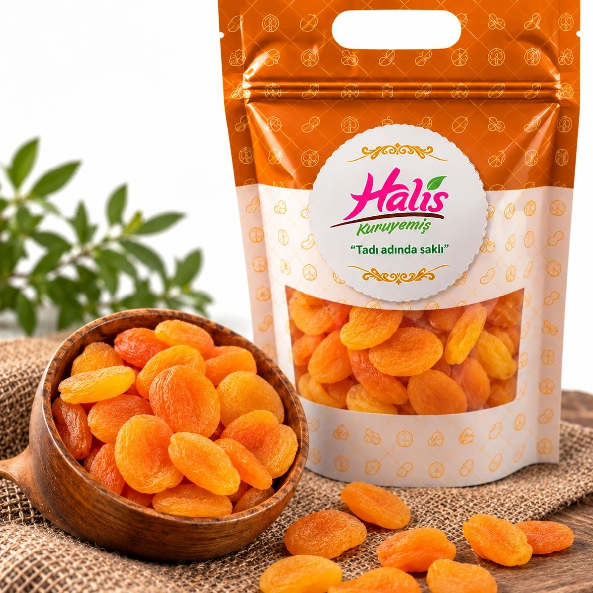 İri Kuru Kayısı 500 Gr