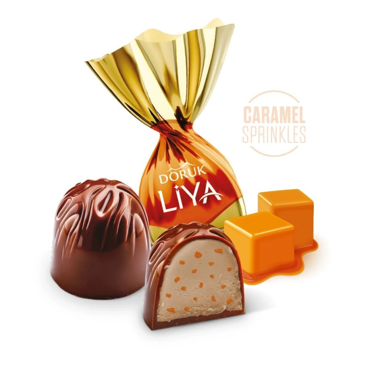 Liya Karamel Parçacıklı 2 KG