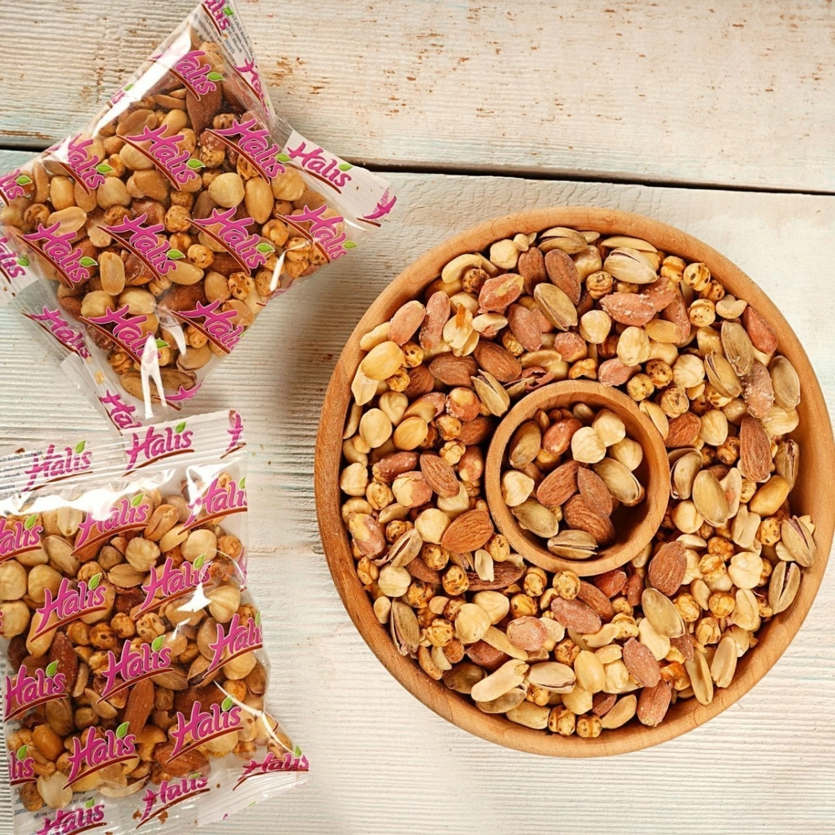 Lux Karışık Kına Çerezi 100 Gr * 50 Adet