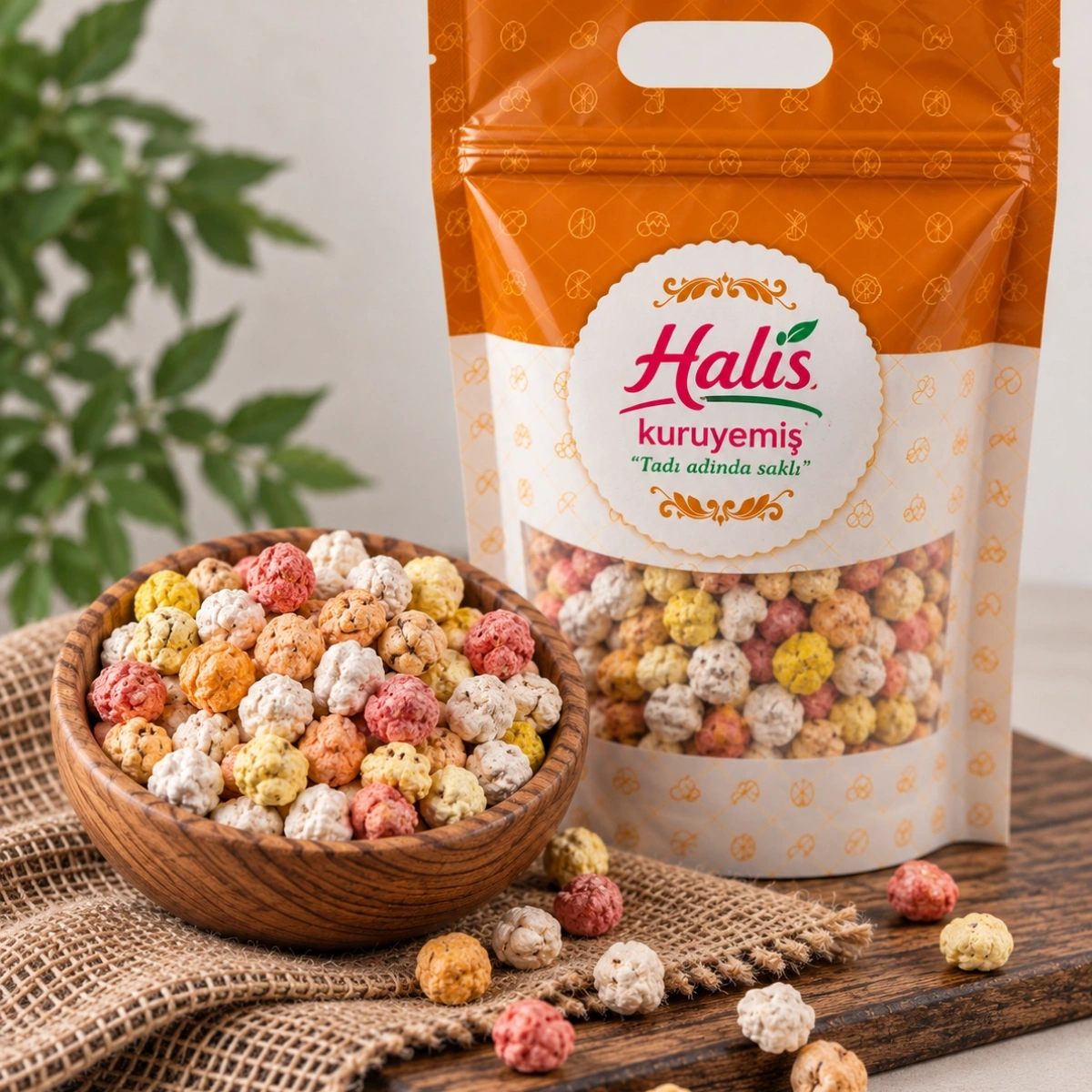 Meyveli Şekerli Leblebi 500 Gr