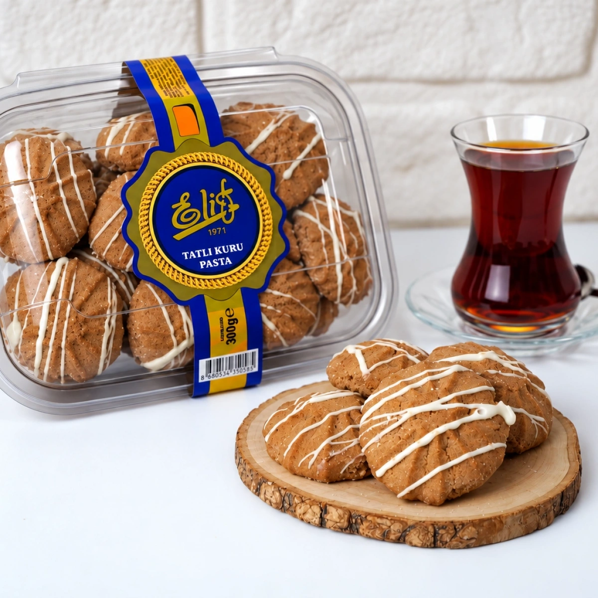 Tatlı Fındıklı Kuru Pasta 300 Gr