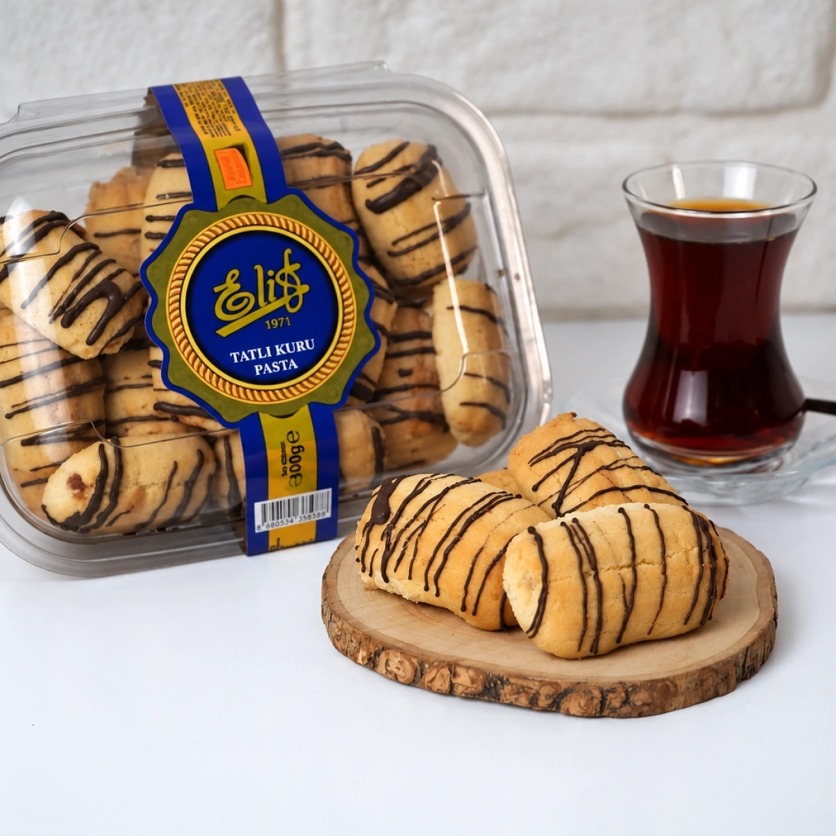Tatlı Karamel Dolgulu Kuru Pasta 300 GR
