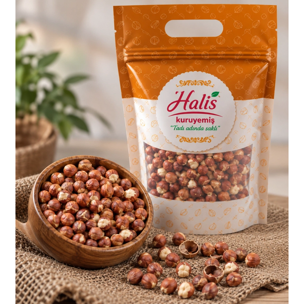 Çiğ Fındık 500 Gr