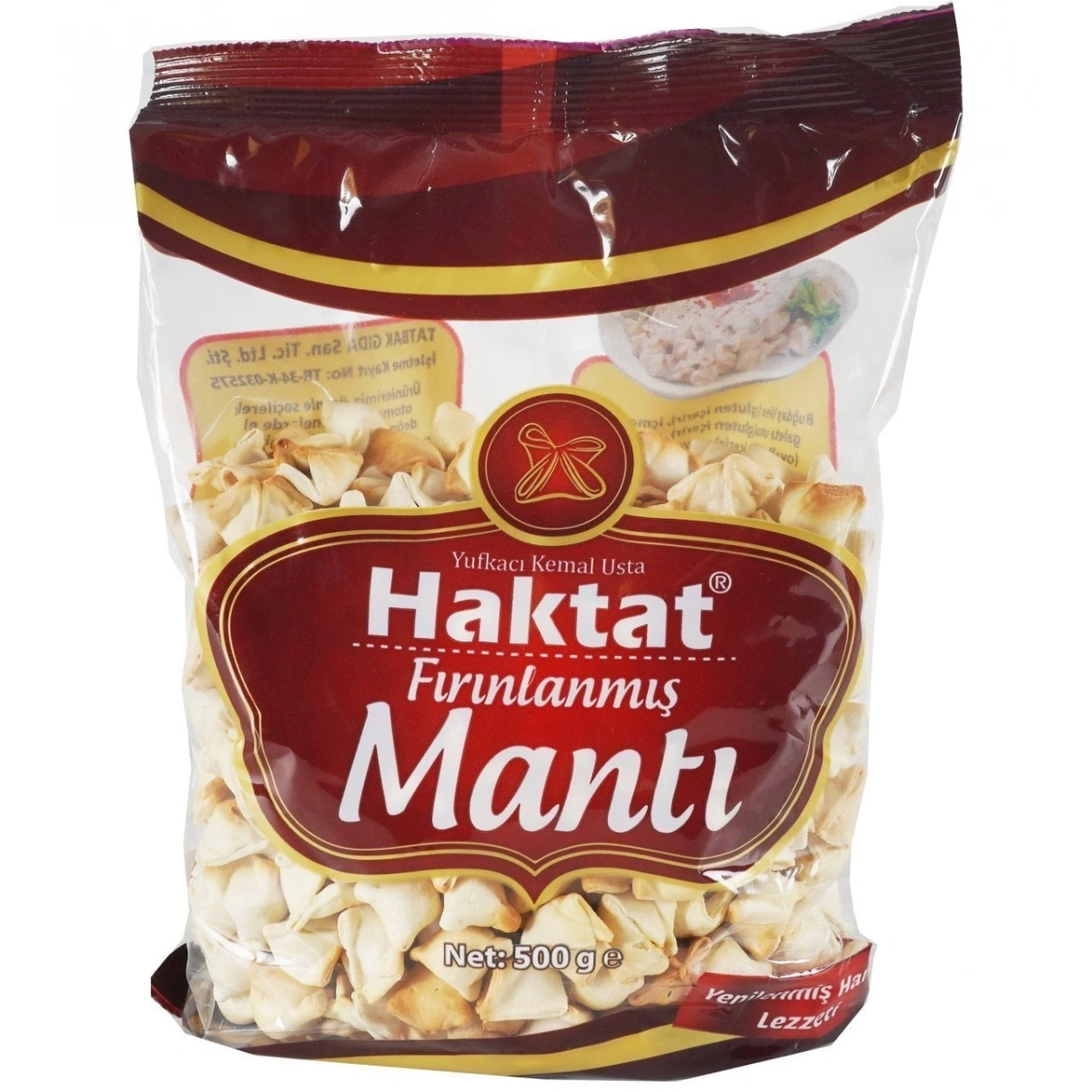 Fırınlanmış Mantı 500Gr