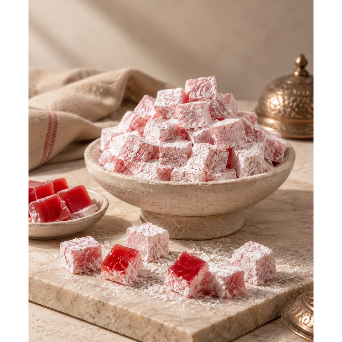Güllü Lokum 1 Kg