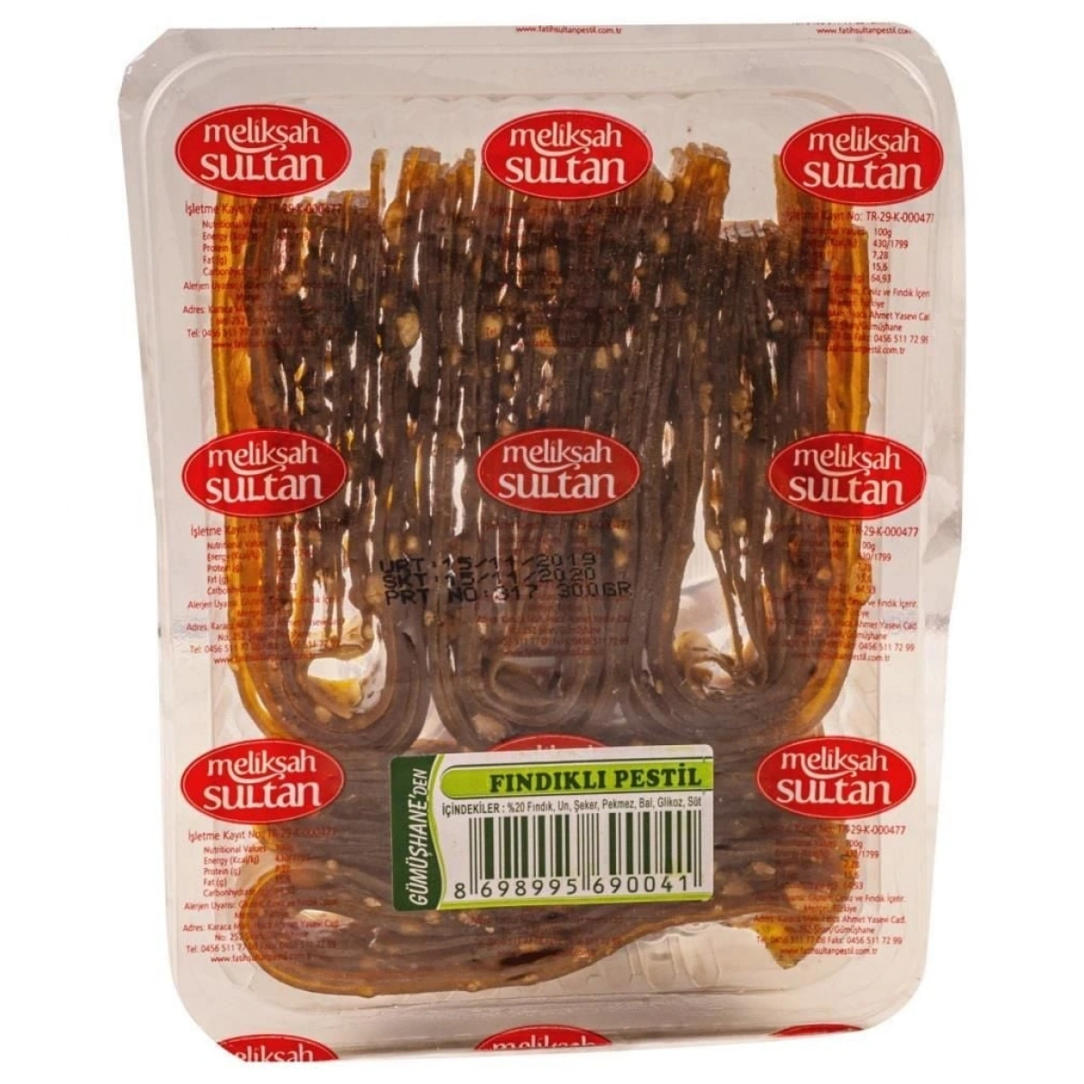 Gümüşhane Fındıklı Pestil 200 Gr