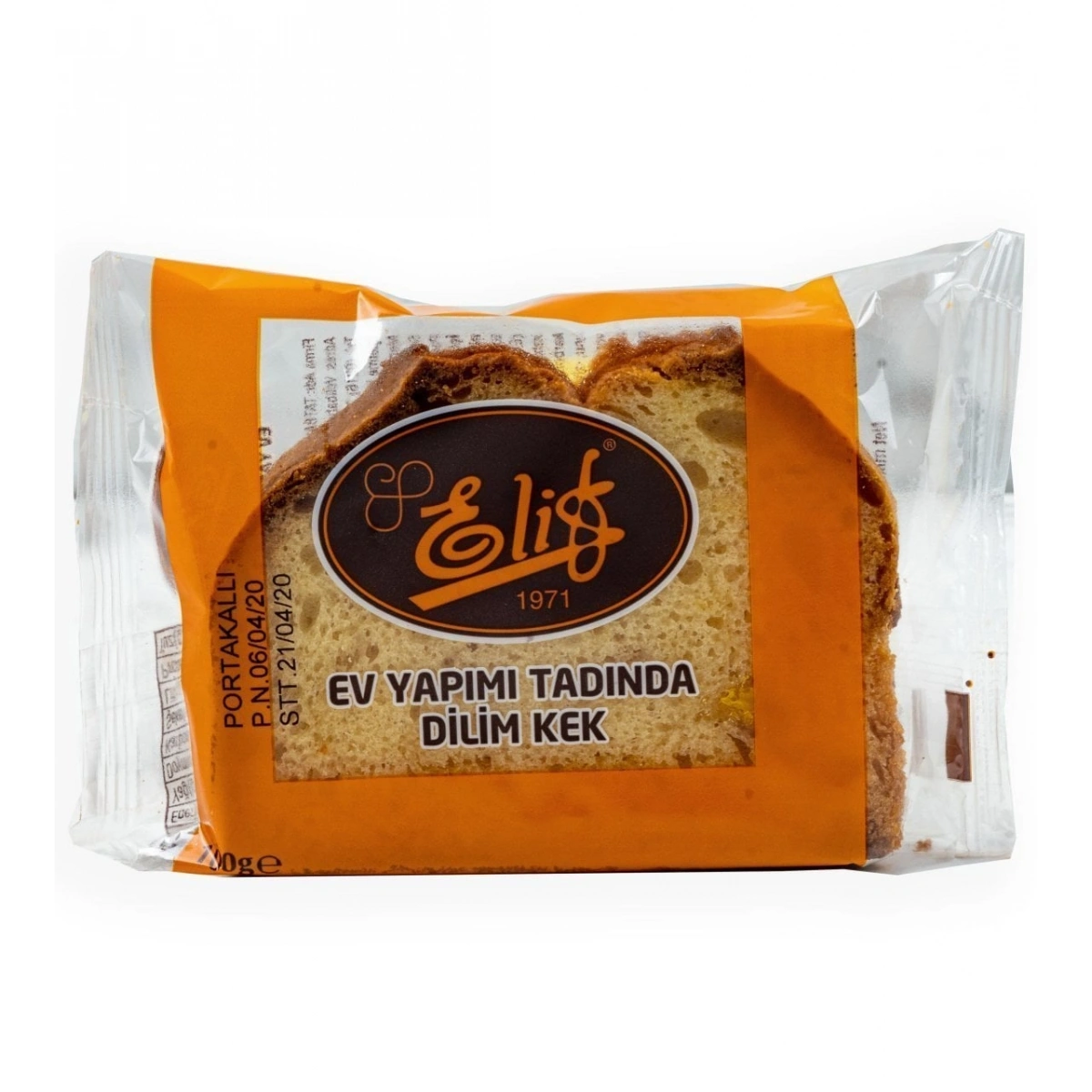 Portakallı Dilim Kek 100 gr