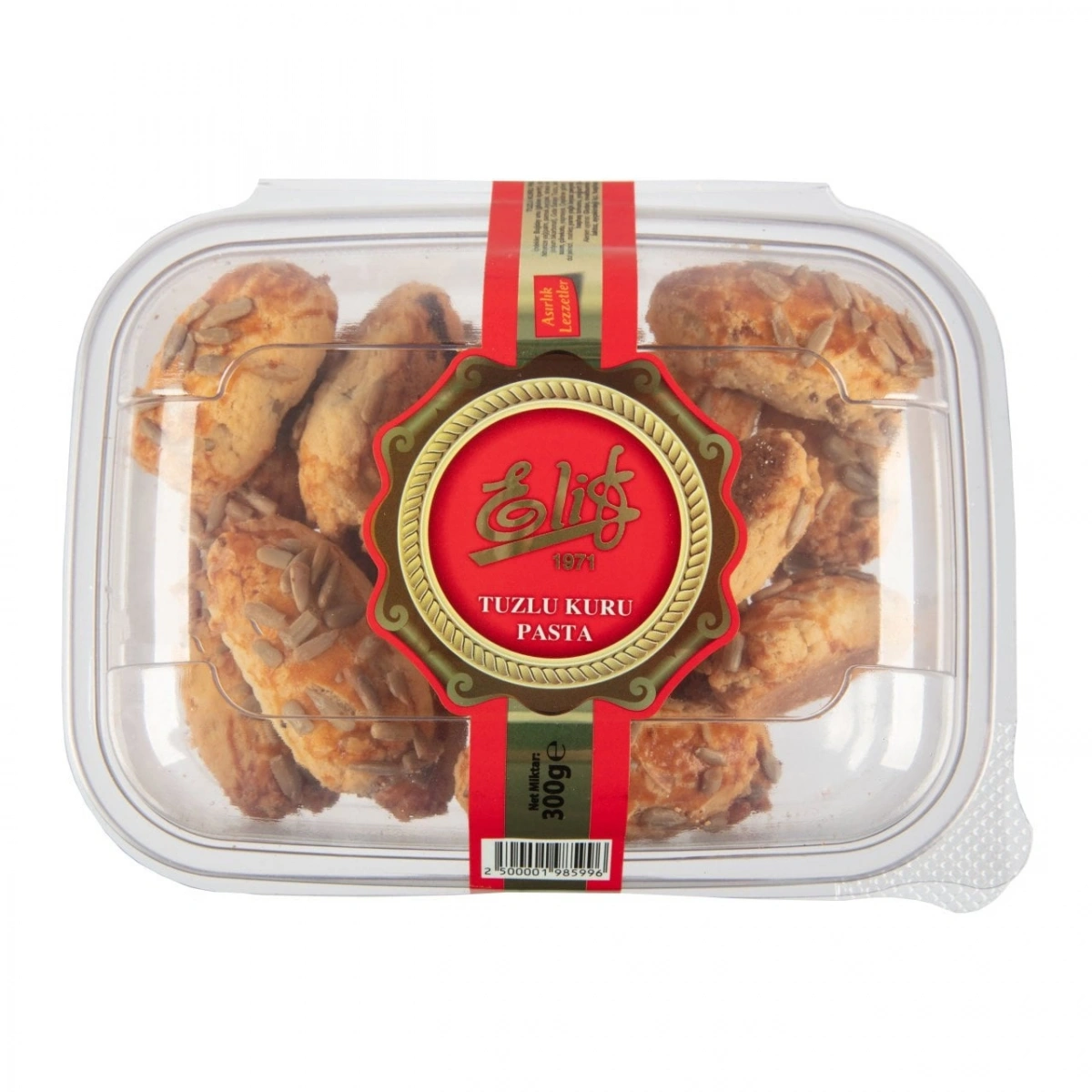 Tuzlu Ayçekirdekli Kuru Pasta 300 Gr
