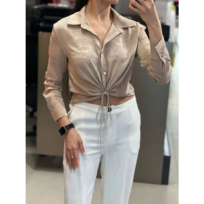 Lunera Viana Ön Bağlamalı Gömlek