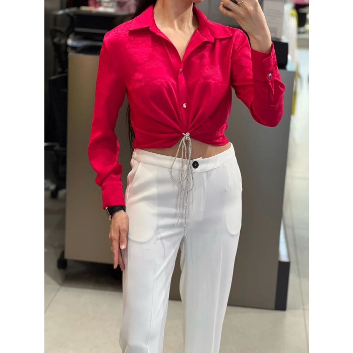 Lunera Viana Ön Bağlamalı Gömlek