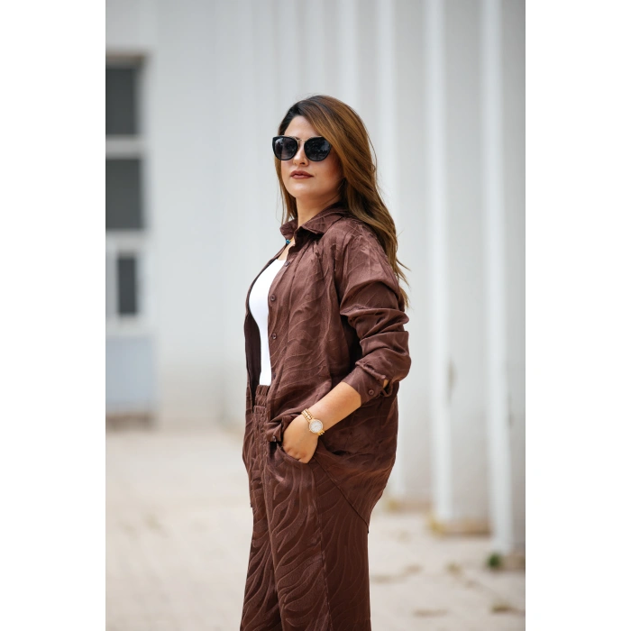 Lunera Hazel Dalga Dokulu Takım