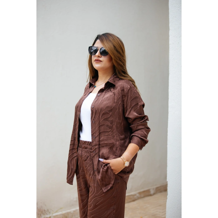 Lunera Hazel Dalga Dokulu Takım