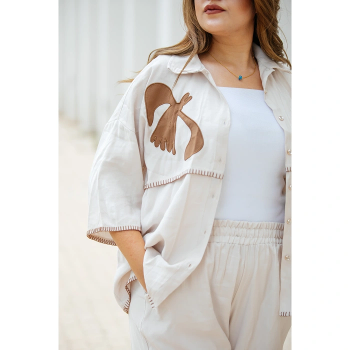 Lunera Palma Nakışlı Takım