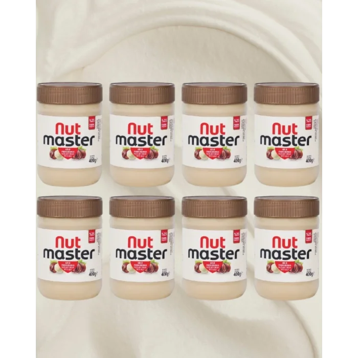 Nut Master Sütlü Fındık Kreması 400 gr x 8 (KOLİ)