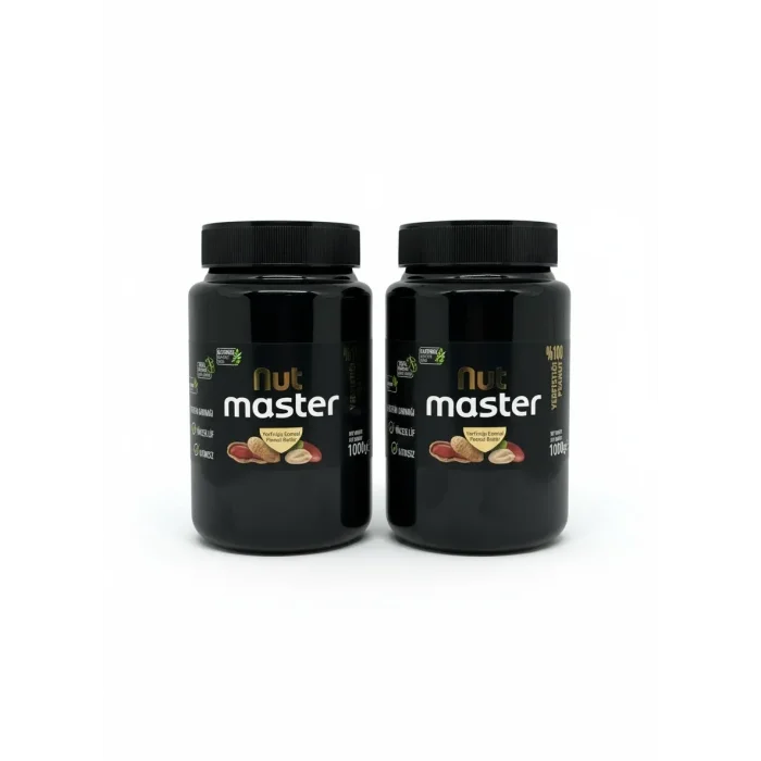 Nut Master % 100 Yer Fıstığı Ezmesi 1000 gr (1+1)