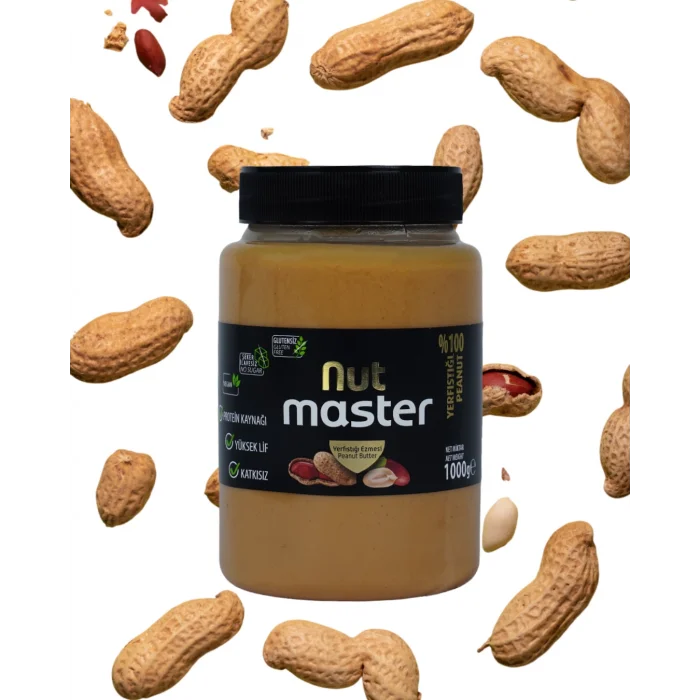 Nut Master % 100 Yer Fıstığı Ezmesi 1000 gr