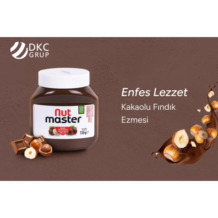 Nut Master Kakaolu Fındık Kreması 720 Gr